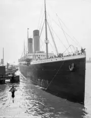 NEW 6 X 4 PHOTO RMS OCEANIC WHITE STAR LINE 1
