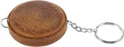 Outanaya Leather Tailor Tape Measure 1.5m Retractable Mini Measuring Tape Keychain Size Portable for Tailoring