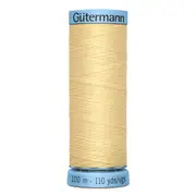 Gutermann Silk S 303 Sewing Thread 100mt - 325 - Butter