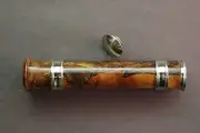 FLY ROD REEL SEAT Spalted Maple Burl 11256 Double Slide Band (or Uplock)