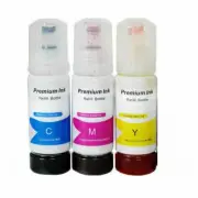 3 pack Refill Ink Fit for Epson EcoTank T502 T522 Workforce ET-4750 ET-3750