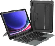 [Jarttarn] Compatible with Samsung Galaxy Tab S9 5G 11 inch 2023 Case Bluetooth Keyboard Case for Galaxy Tab S9 Multi-Angle Trackpad Backlit Keyboard