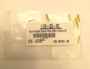 Dental Gold Plated Screw Posts Conical Cross Head Refill Size Medium 3M 12
