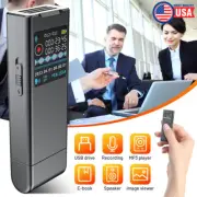 64GB USB Digital Voice Recorder Dictaphone Audio MP3 Sound Mini Recorder Player