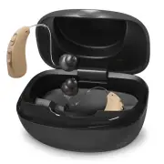 Lexi B1 Prototype Rechargeable Hearing Device Set RIC W/Docking Station..