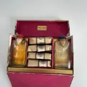 YARDLEY English Lavender Luxury Soap 4 Bars Box VTG w/Bonus bottles (READ)
