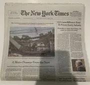 THE NEW YORK TIMES Newspaper SUNDAY June 13, 2021 PUBLIC LIES SECRET TRUTH
