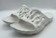 Merrell Hydro Slides Shoes Sandals Flip Flops White Womens Size 7, 8, 9, 10