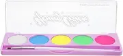 Halloween Makeup Palette Neon Face Paint Kit Body Painting Paste Liquid Makeup for Cosplay Parties Stage Theater