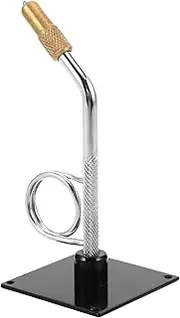 MUELODSIC Durable Fly Tying Vise Mini Tool for Efficient Fishing Hook Binding Sturdy Loosening Hackle Pliers for Tying Desk for Anglers and Outdoor Enthusiasts