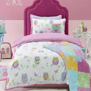 Jiggle & Giggle Owl Song Quilt Cover Set Double