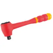 Draper Tools 1/2 Sq. Dr. VDE Reversible Ratchet with Soft Grip Handle