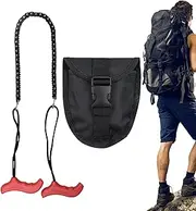 Rope Chain Saw, Pocket Chainsaw with Handles, Portable Folding Survival Tool for Camping Hunting Hiking Outdoor Tree Cutting Pruning Branch Wood Cutting Campfire