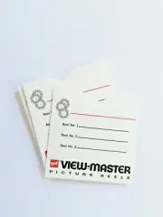 NEW 3 Reels Sleeves/Envelopes for gaf VIEW-MASTER Packets Early 1970s Pack of 25