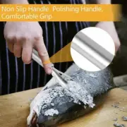 1PCS 24cm Fish Scale Remover Scaler Scraper Cleaner Kitchen Peeler Tool 2024
