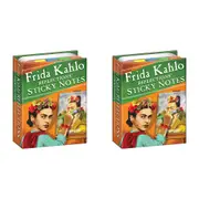 2PK Unemployed Philosophers Guild Sticky Notes Stationery 10cm Frida Reflections