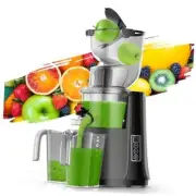 Cold Press Juicer Machines, Slow Masticating Juicers with 3.3-inch Wide Dual