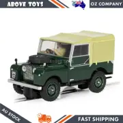 Scalextric 1:32 Scale Land Rover Series 1 Green Slot Car Four Wheel Drive Model