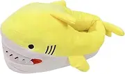 [Fiocias] Shark Plush Slippers Animal Plush Slippers Women's Couple Shoes Warm And Comfortable Non-Slip