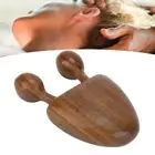 Massage Scraper Wenge 2 Tooth Portable Comfortable Gua Sha Scraper For Face SPG