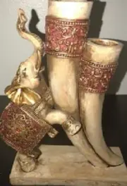 None Resin gifts & crafts candle holders elephant candle holder