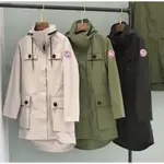 2021新款 CANADA GOOSE 加拿大鵝羽絨服 工裝羽絨棉服 大毛領保暖連帽外套 男女情侶款 防風外套