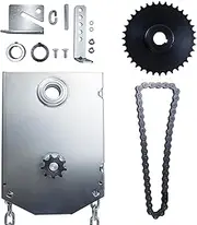 LAJIAOZ Garage Door Jackshaft Chain Hoist - 4:1 Reduced Drive Heavy Duty Hoist for Roll Up Doors and Jackshaft Garage Door Openers