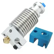 V6 J-Head All Metal Hotend -Titanium Copper Bimetal Heatbreak Brass Nozzle 0....