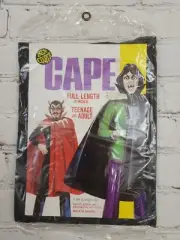 Vintage Ben Cooper Full Length Cape (41 in.) - NOS Vampire