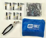 50 5/32 Zephyr Kwik-Lok Cleco Fasteners + Pliers + Clamps w/ Bag (KZ1S50-5/32SG)