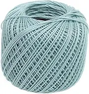 Orimupasu Made N Tatting Yarn During The Race Yarn Col.T210 Light Blue System About 40m
