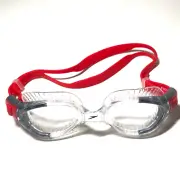 Speedo Futura Biofuse Flexiseal Adult Swim Goggles Red/Clear Anti Fog Technology