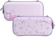 Kuitmor Cute Slim Switch/Switch OLED Carrying Case - Candy Party Purple