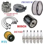 Tune Up Kit Filters Cap Wire Spark Plugs For CHEVY IMPALA V6 3.8L 1980