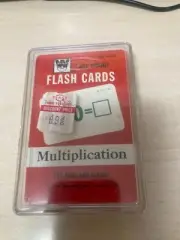 VINTAGE 1962 WHITMAN MULTIPLICATION FLASH CARDS ORIGINAL BOX *NEW*