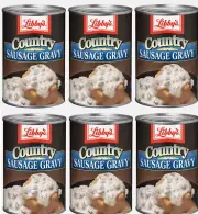 6 Pack - Libby's Country Sausage Gravy 15 Ounce