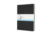 3pc Moleskine Cahier Soft Cover Writing Notebook Journal Dot Grid Set Black XL