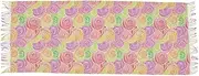 [miaozhen] soft cashmere feel fashion long shawl for daily wear Rose Colorful bufandas de mujer elegantes para frio, Rose Colorful