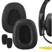 Geekria Ear Pads + Mic Windscreen Foam Compatible with BlueParrott B550-XT