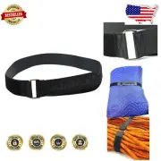 20-Pack 40" x 1.5" Heavy-Duty Hook & Loop Nylon Cinch Straps - Secure & Durable