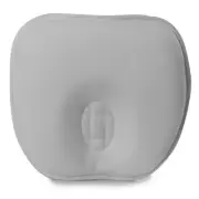 Bubba Blue Baby/Infant Breathe Easy Pillow/Head Rest w/ Bamboo Cover 0-4m Grey