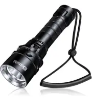 Scuba Diving Flashlight Dive Torch 2000 Lumen Waterproof Underwater XM-L2 LED Su