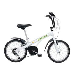 【EASE BIKE】18吋6速 SHIMANO 巨輪多功能休閒車 輔助輪 自行車(腳踏車)