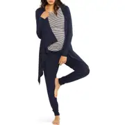 Angel Maternity Maternity/Nursing Cardigan, Tank & Pants Set