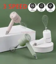 HOT Hand Held Mixer Electric Food Whisk Blender Egg Whisking Beater Codeless USB