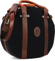 A&F Drum Company Canvas & Leather Snare Drum Bag