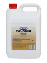 Vetsense PVP Iodine Solution Anti-Septic 100mg/ml 10% 5L