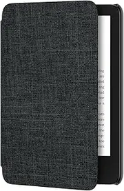 Ayotu Fabric Case for All-New 6" Basic Kindle 11th Generation (2024/2022 Release) (Model no: C2V2L3) - Durable Smart Cover with Auto Wake/Sleep - Support Back Cover Adsorption, Dark Grey