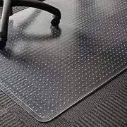 YESDEX Chair Mat for Carpet, Office Floor Mat Carpet Protector,120x90CM Anti-Slip Desk Chair Mat, Study Chair Floor Protector,Large Computer Chair Mat Clear for Desks,Office Chairs