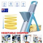 4in1 Slicer Adjustable Food Vegetable Chopper Mandolin Julienne Cutter W/ Brush